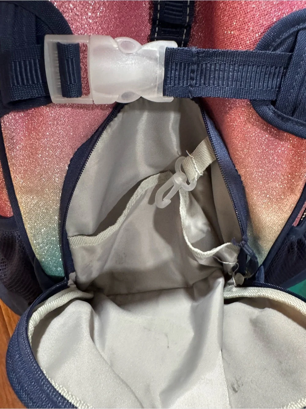 Pottery Barn Kids ombre backpack